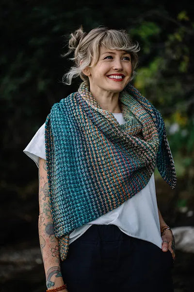 Inclinations Shawl Original Colours